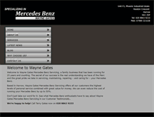 Tablet Screenshot of mercservicing.co.uk